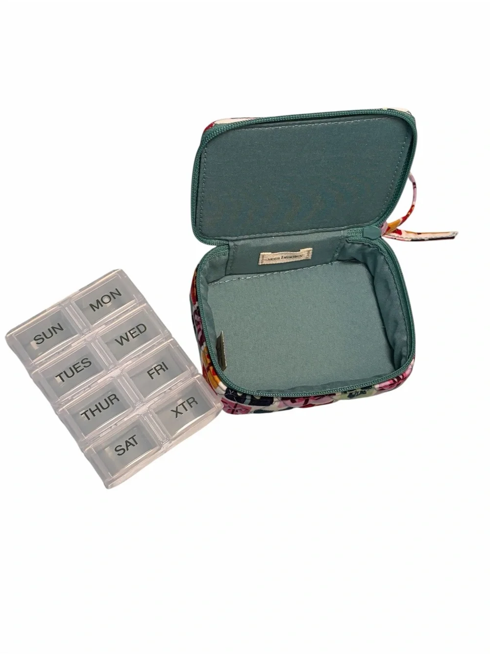 Vera Bradley Gifts Aplenty 7 Day Travel Pill Case